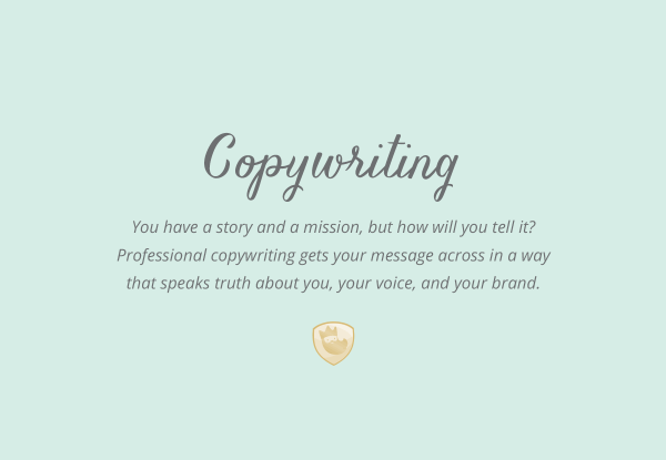 Copy writing services