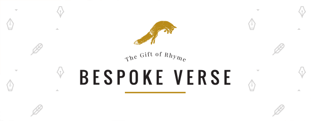The Bespoke Verse logo has a leaping fox The Bespoke Verse logo has a leaping fox