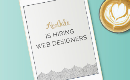 aeolidia is hiring designers