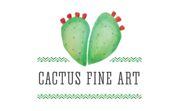 Cactus Fine Art brand identity for a fine art retailer. Cactus Fine Art brand identity for a fine art retailer.