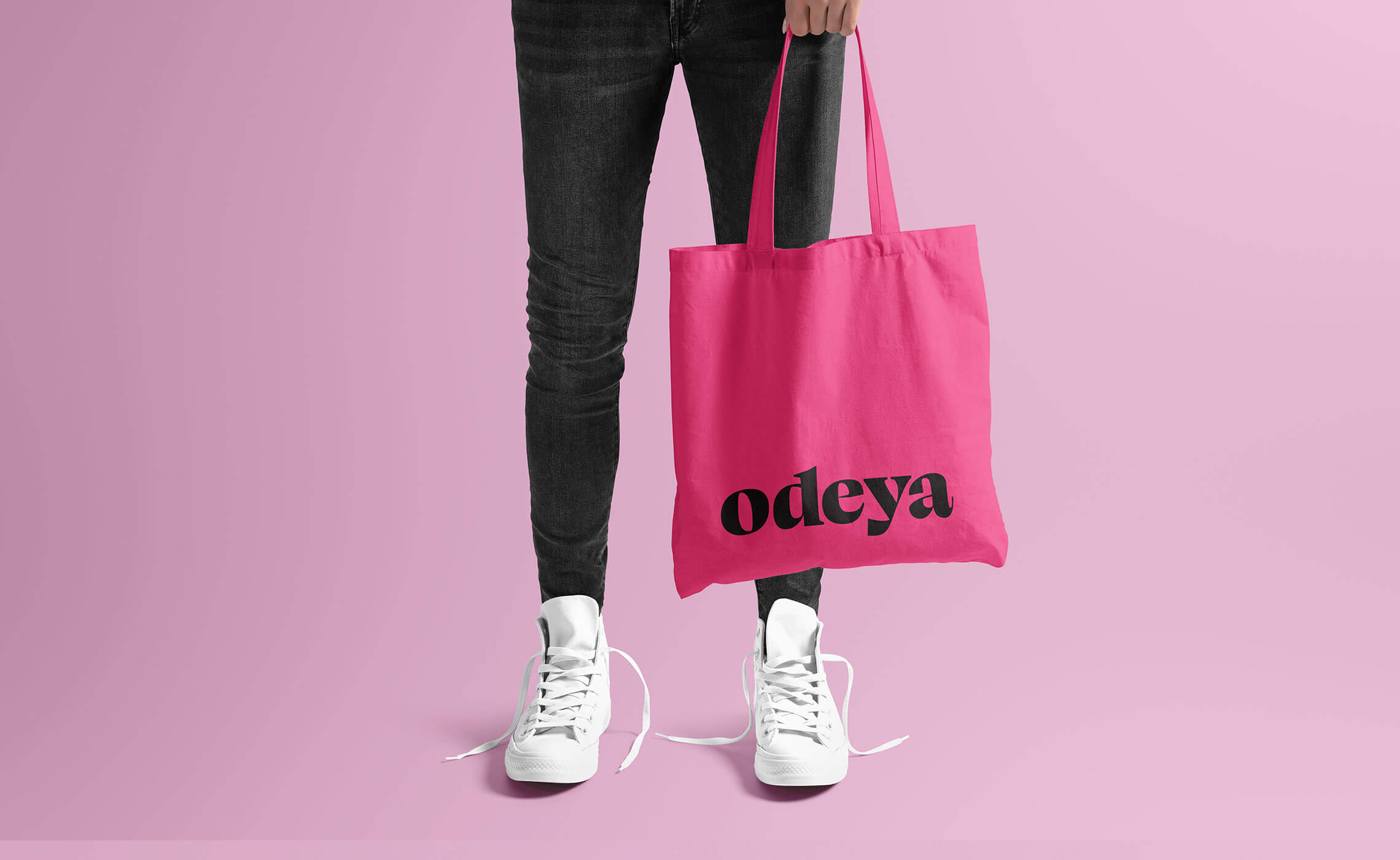 Branding services including packaging design for a menstrual product brand, Odeya