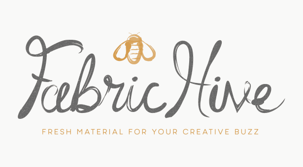 Fabric Hive logo and brand identity Fabric Hive logo and brand identity
