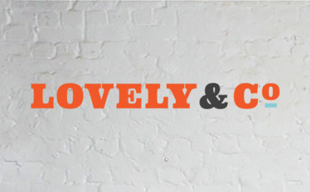 Lovely & Co. logo and web design