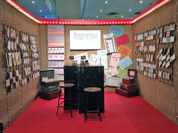 A.Favorite's booth at NYIGF