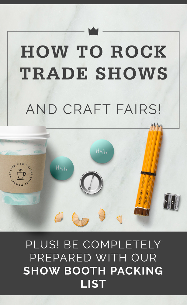Are you going to the National Stationery Show (NSS), NY NOW, or another trade show or craft fair this year? Here are top tips from experienced sellers!