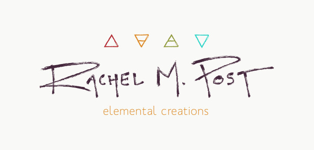 handwriting logo for Rachel Post
