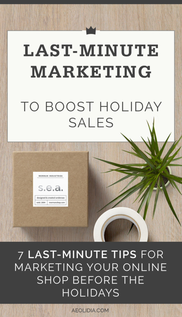 7 Last-Minute Tips to Market Your Shop Before the Holidays