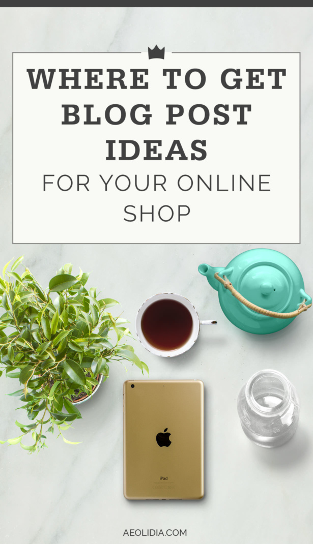 blog post ideas for e-commerce