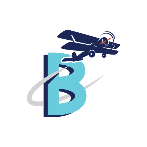 B icon design for boy story by aeolidia