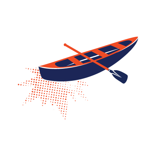 canoe icon design for boy story by aeolidia