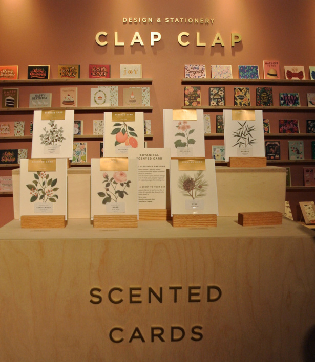 clap clap scented cards