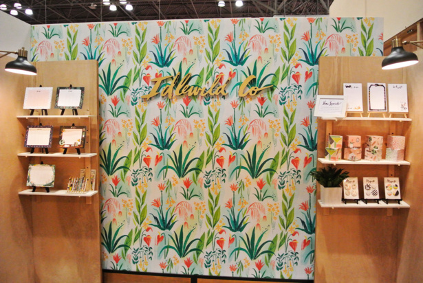 Idlewild Co. stationery show booth