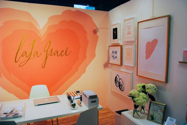 laLa Grace nss booth