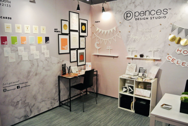 Pences Design Studio booth