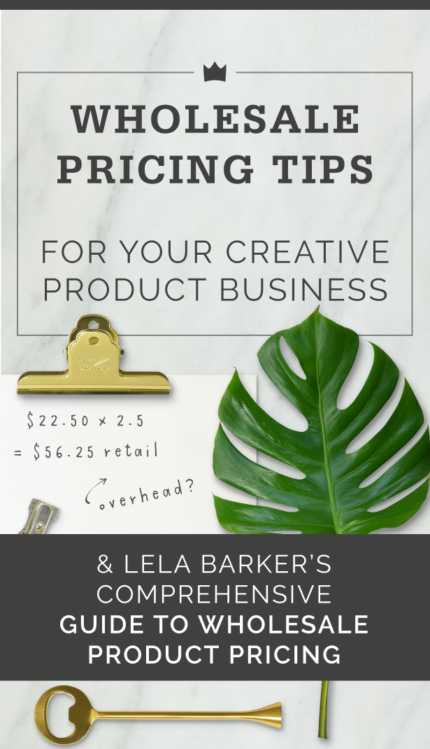 Get all your product pricing questions answered by Lela Barker, wholesale and pricing smartie!
