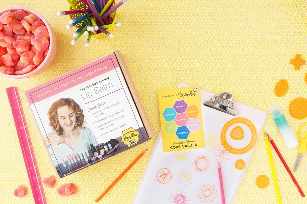 11 Lessons: Rebranding Process -- Handcrafted HoneyBee, product photography hero shot