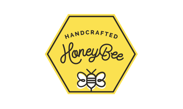 Handcrafted HoneyBee, primary logo