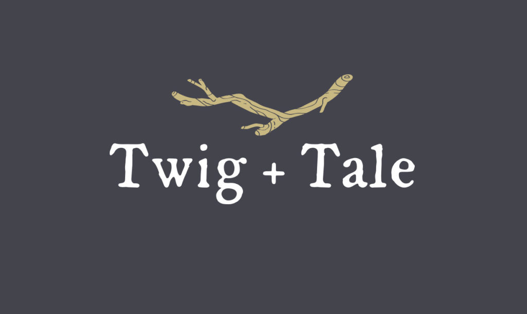 Twig + Tale logo design
