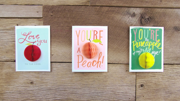 Fruit cards by Inklings Paperie