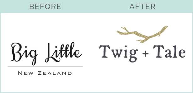 Twig & Tale before and after