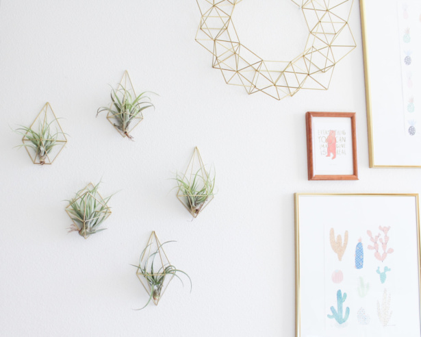 Wall sconce collection: Modern geometric himmeli by Samantha Leung. Sam shares her tips for running a successful handmade business.