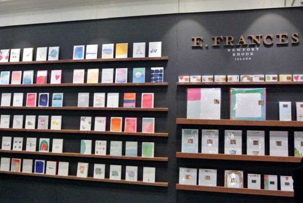 E. Frances Paper trade show booth design. Photo © E. Frances Paper Studio
