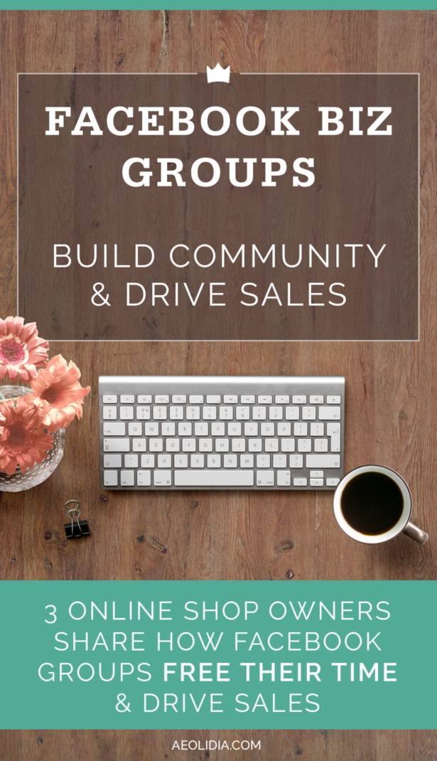 Facebook Groups for small businesses and online shops. Facebook groups are places to build community, and they're pretty different from a business page.