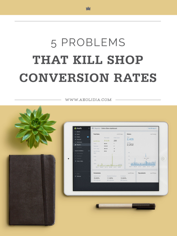 Here are a variety of things that might be contributing to a low ecommerce conversion rate.