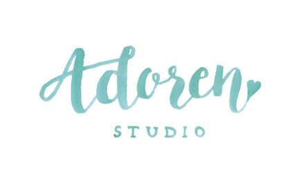 Brand identity and logo design for Adoren Studio