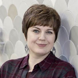 Mercedes, founder of tile company, Mercury Mosaics Mercedes, founder of tile company, Mercury Mosaics