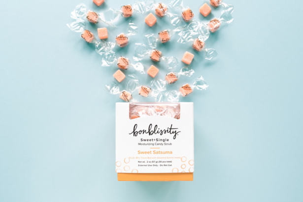 Bonblissity custom product photography for a bath and body line