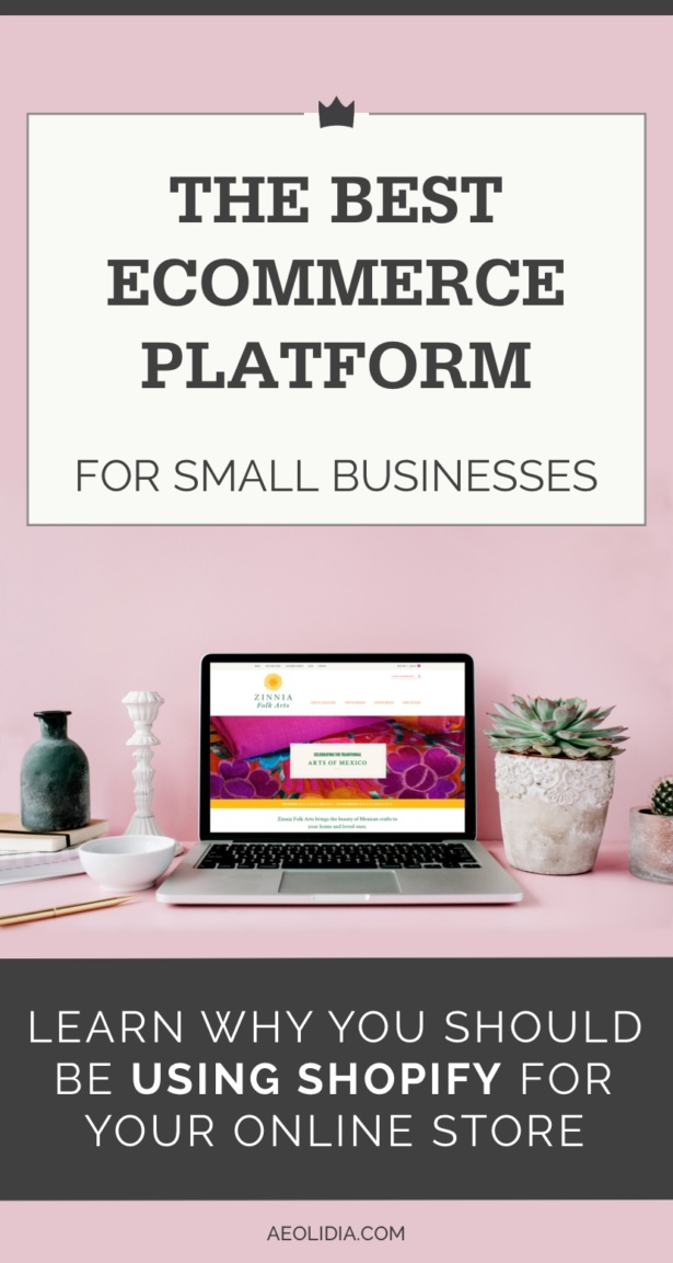 Are you wondering if you should be using Shopify for your website? Read on, because I have some thoughts about why Shopify is the best ecommerce platform for small businesses!