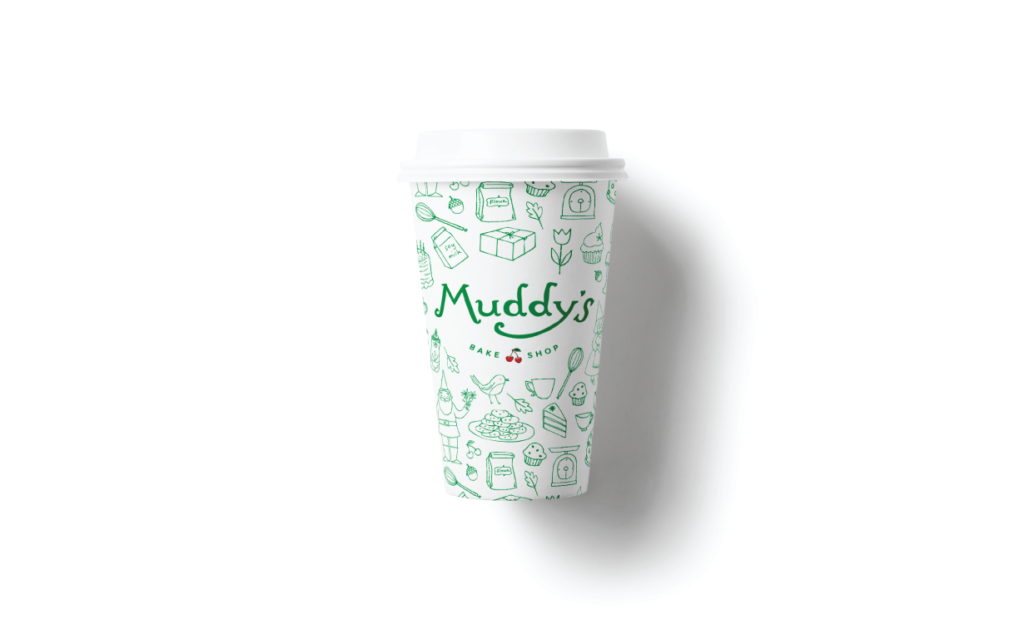 Branded cup design