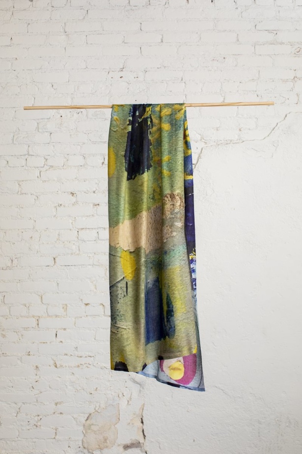 cashmere and silk scarf by Red Line Design