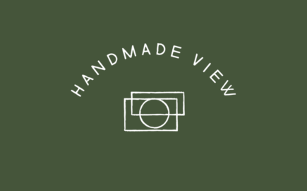 Handmade View Brand identity and logo design for a craft-focused product photographer