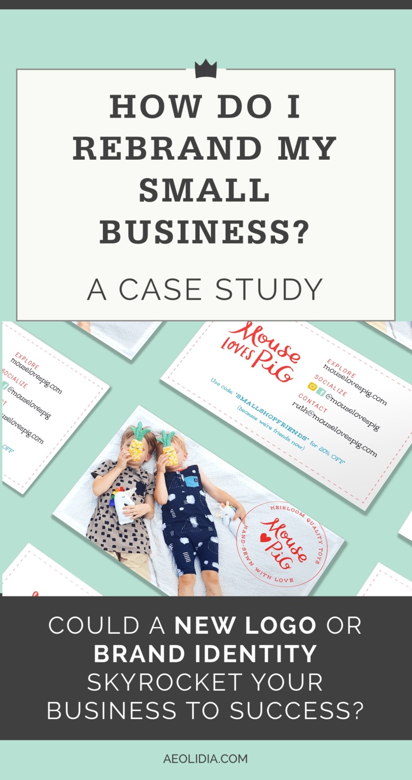 How Do I Rebrand My Small Business? A Case Study With Mouse Loves Pig ...