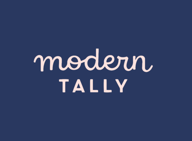 Modern Tally Logo and brand identity design for handbag and accessories designer