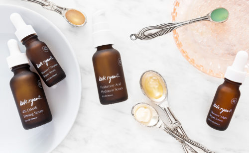 Kate Ryan Skincare - website and branding for a natural skincare line.