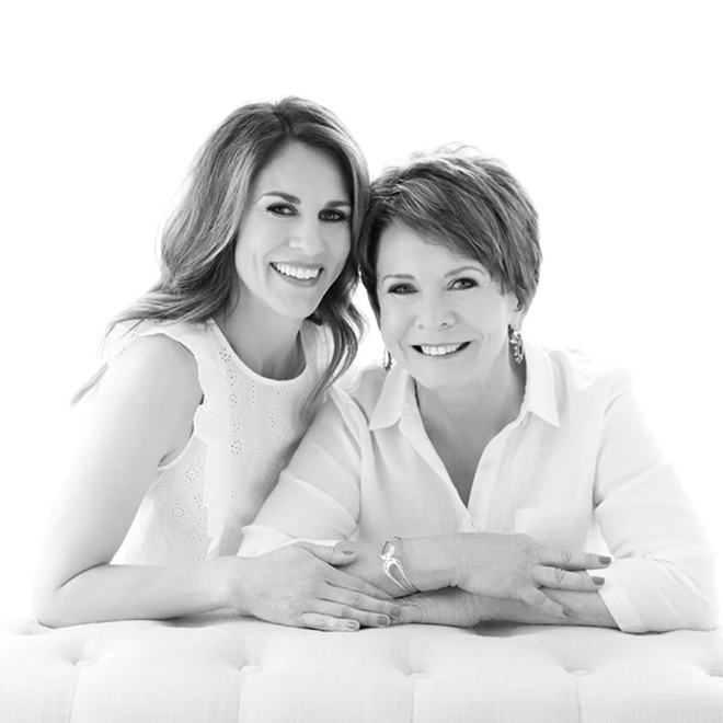 Kate Ryan Skincare - headshot of Erica and Bev.