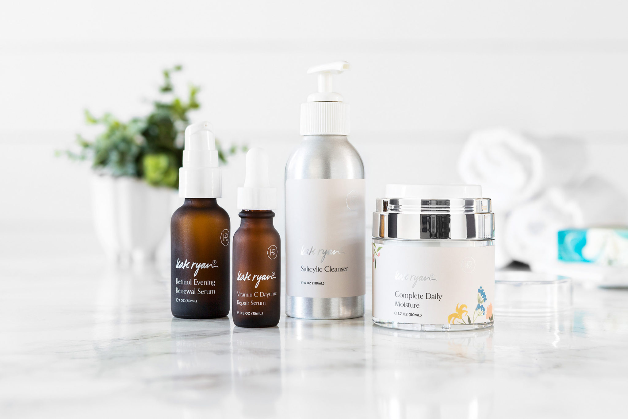 Kate Ryan Skincare - Website and Branding for a Natural Skincare Line