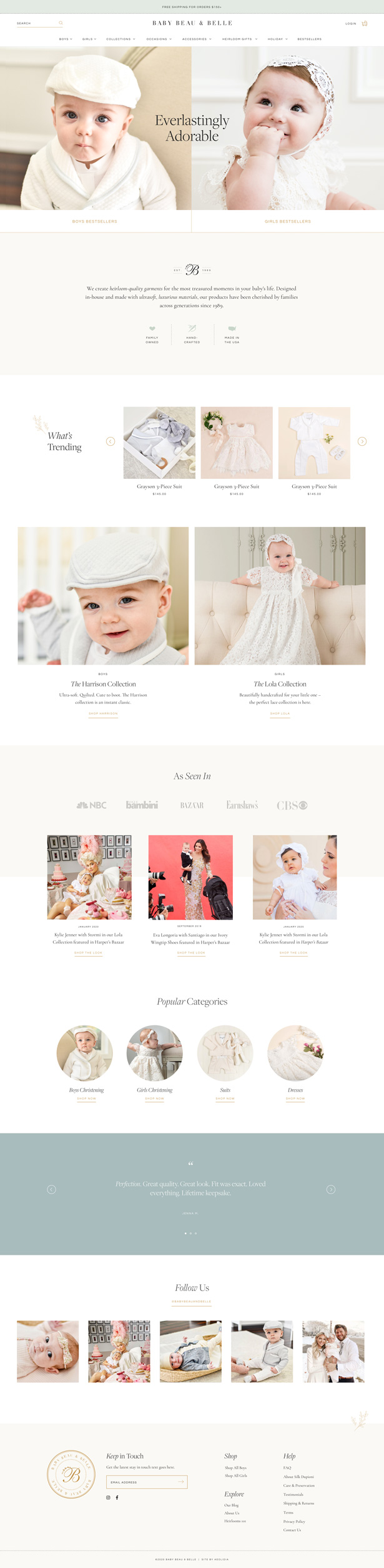 Baby Beau and Belle design by Aeolidia