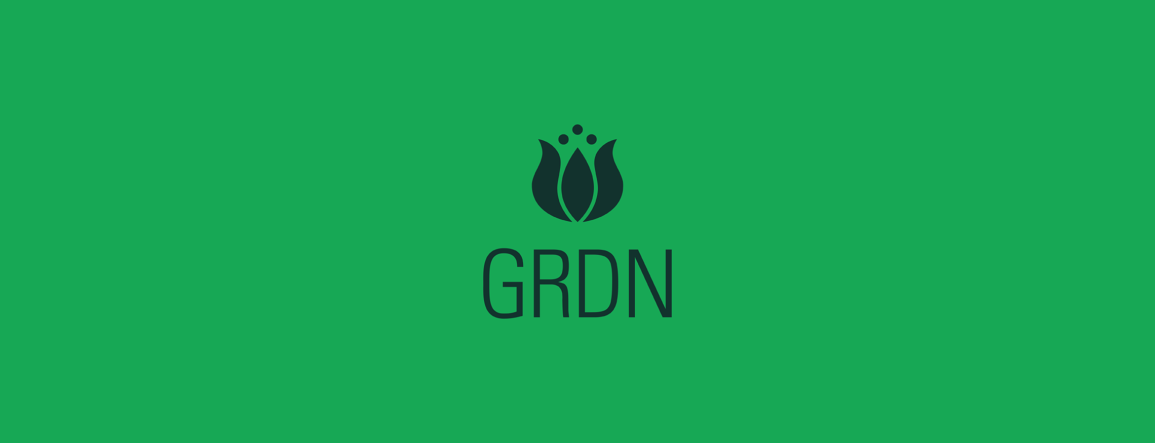 GRDN - logo design for a specialty garden and home store.