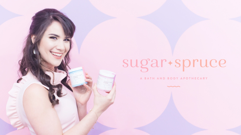 Logo and brand identity for a brick and mortar bath and body shop Logo and brand identity for a brick and mortar bath and body shop