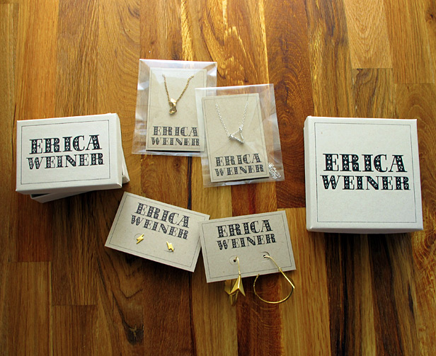 Erica Weiner Boxes - vintage inspired branding is carried through every touchpoint on the customer journey