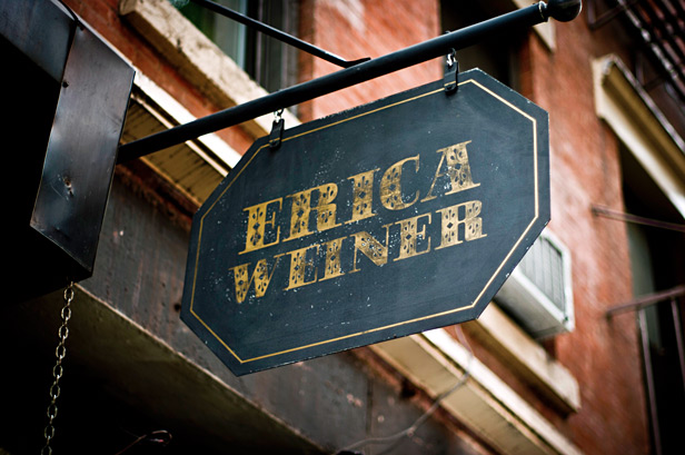 Erica Weiner sign