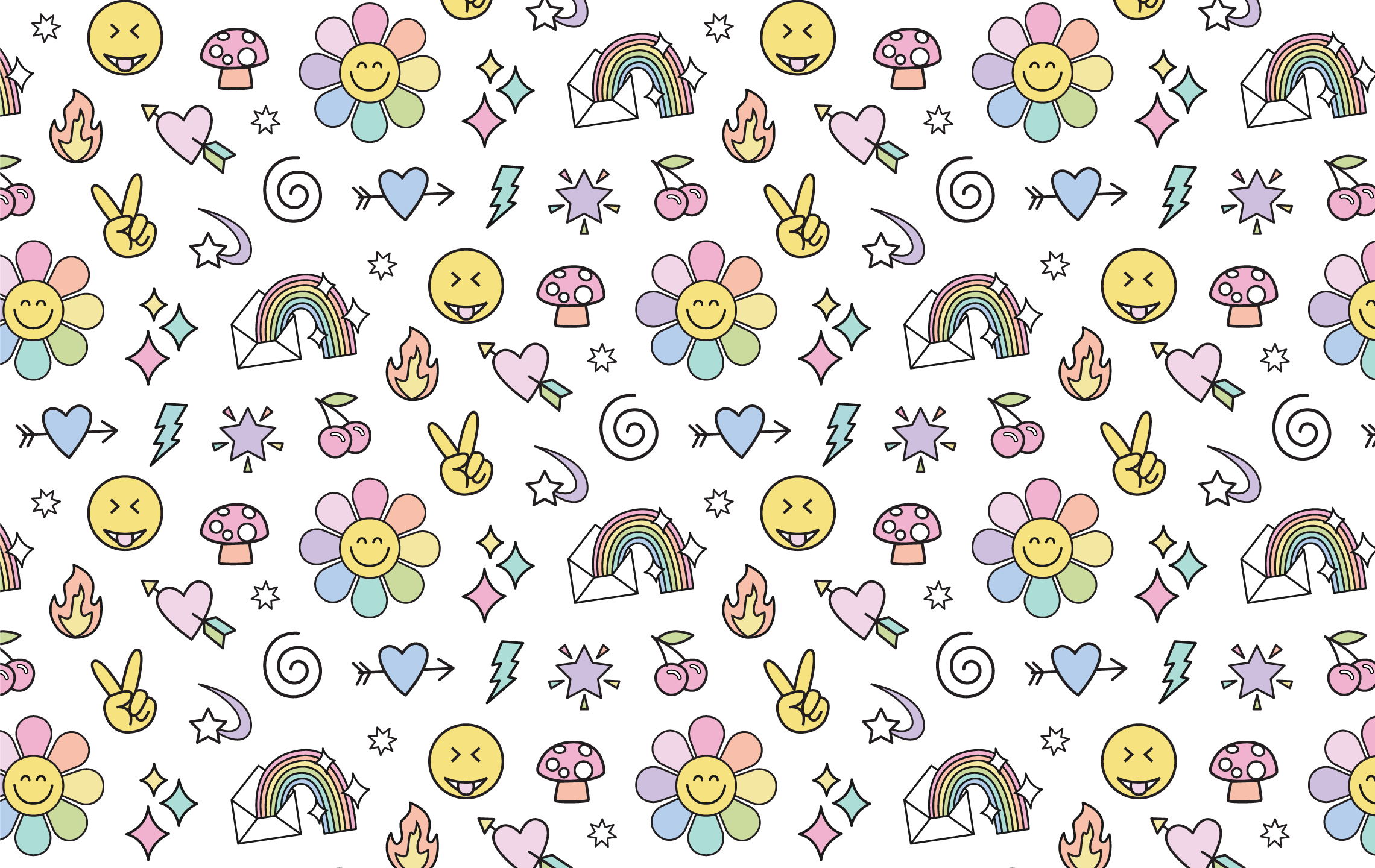 Giftbar - pattern of custom emoji.