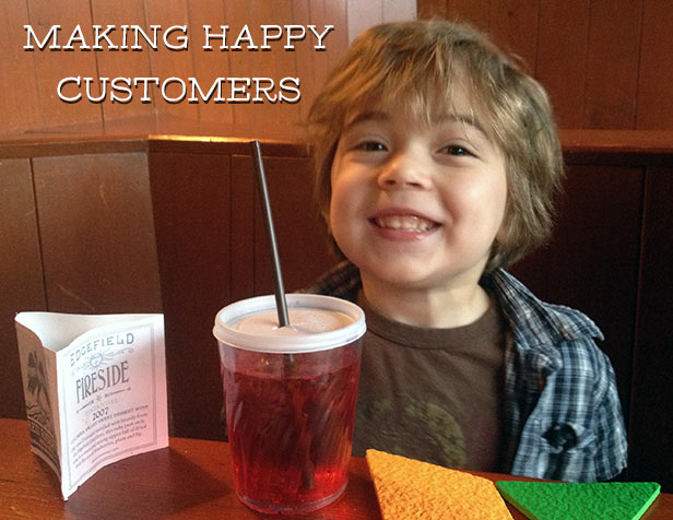 Making happy customers