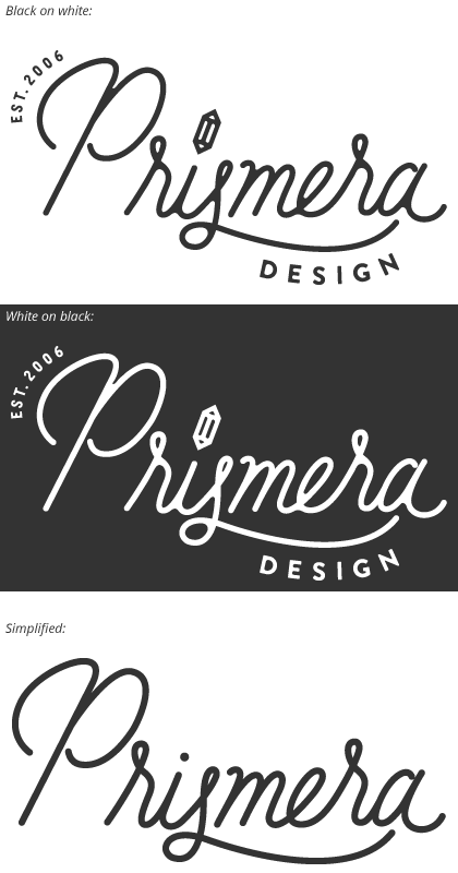 modern jewelry logo for Prismera logo by Aeolidia