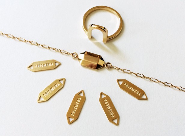 Laura's new, logo-inspired jewelry