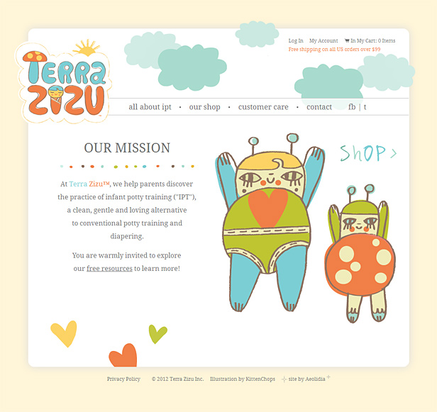 Terra Zizu home page